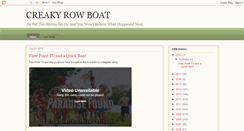 Desktop Screenshot of creakyrowboat.com